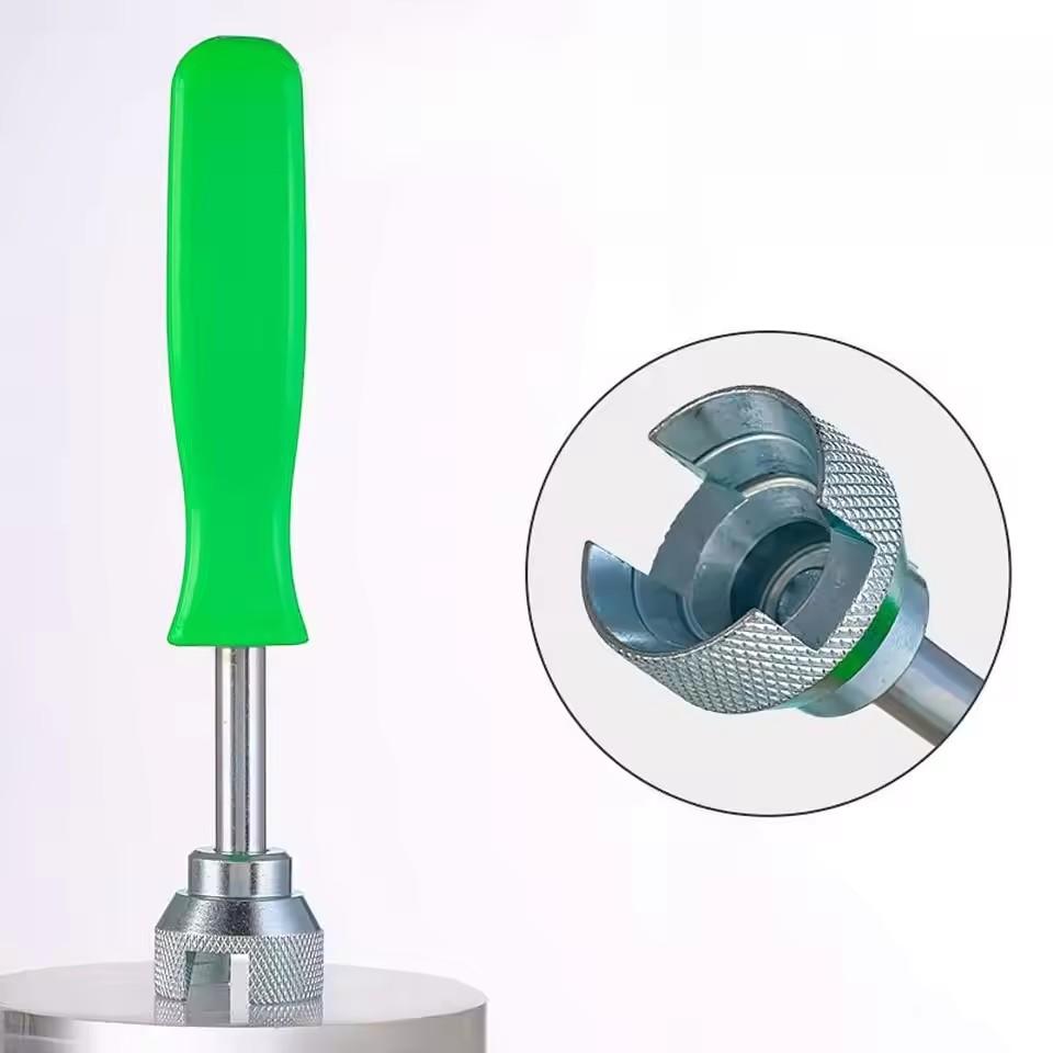 Car Drum Brake Repair Install Tool Hold Down Washer Spring Shoe Compressor Brake Spring Washer Worker Alloy & Plastic 5.7 Inch