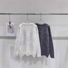 European High-Quality Star & Moon Mohair Knit Sweater - Loose, Versatile, and Stylish