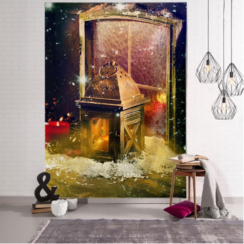 Home Art Decor Backdrop Christmas Tree Wall Tapestry Bohemian Living Room Mandala