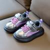 Girls' Shoes - New Style Children's Sports Shoes with Velcro Fastening Panels