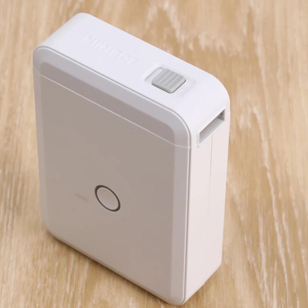 D110 Přenosná tiskárna etiket bluetooth Bezdrátová fotografická tiskárna s vysokým rozlišením Mini výrobník etiket Termální tiskárna 100*70*20 mm