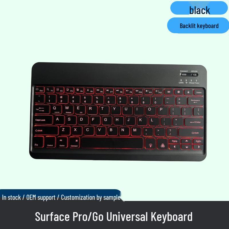 Magnetic Backlit Bluetooth Keyboard for Surface Pro 3-7+