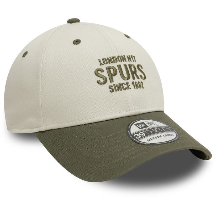 New Era 39Thirty Stretch Cap - Tottenham Hotspur stone beige