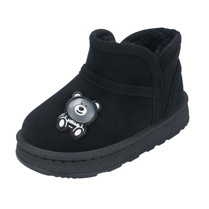 2025 Winter New Cotton Snow Boots: Thick, Warm, Anti-Slip for Kids