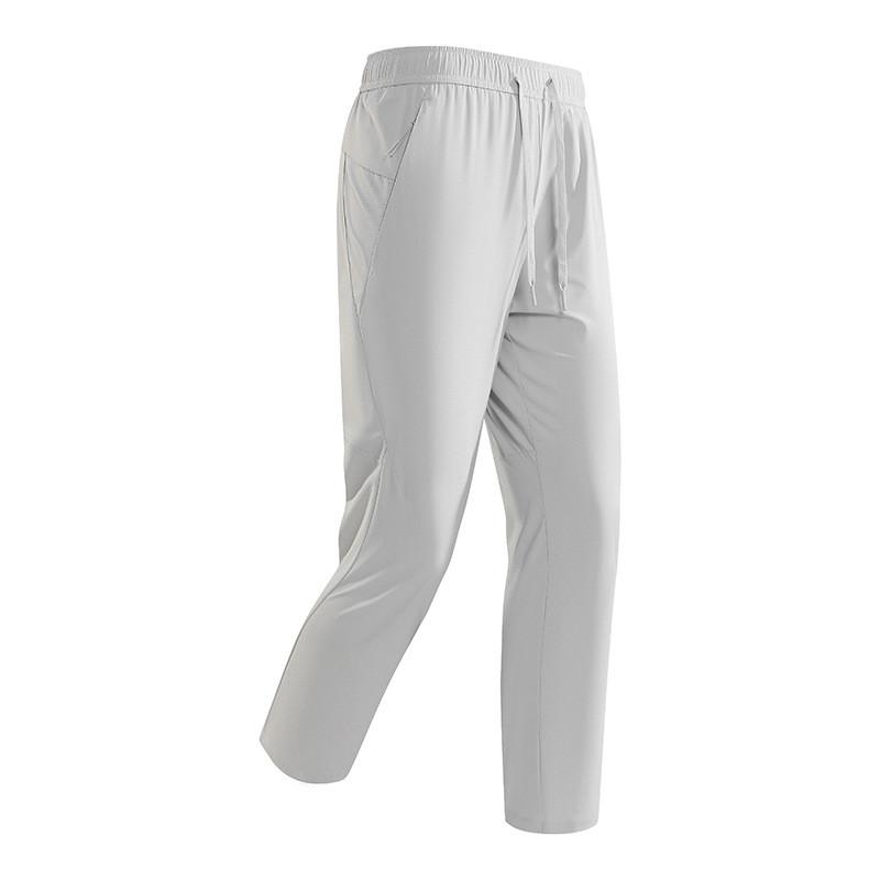 Ice Sensation Tech Mens Athletic Trousers With Breathable Fabric For Summer Active Wear
