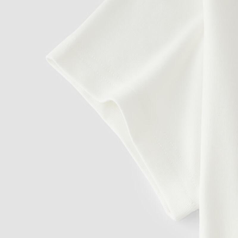 Semir Women's Ruffled Collar Short Sleeve T-Shirt