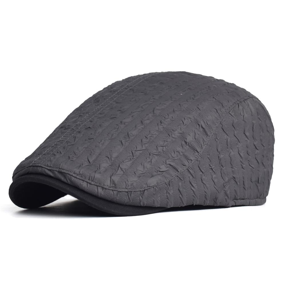 Thick Warm Newsboy Cap Winter Men Women Berets Light Vintage Casual Gatsby Flat Hat Peaked Cap Adjustable