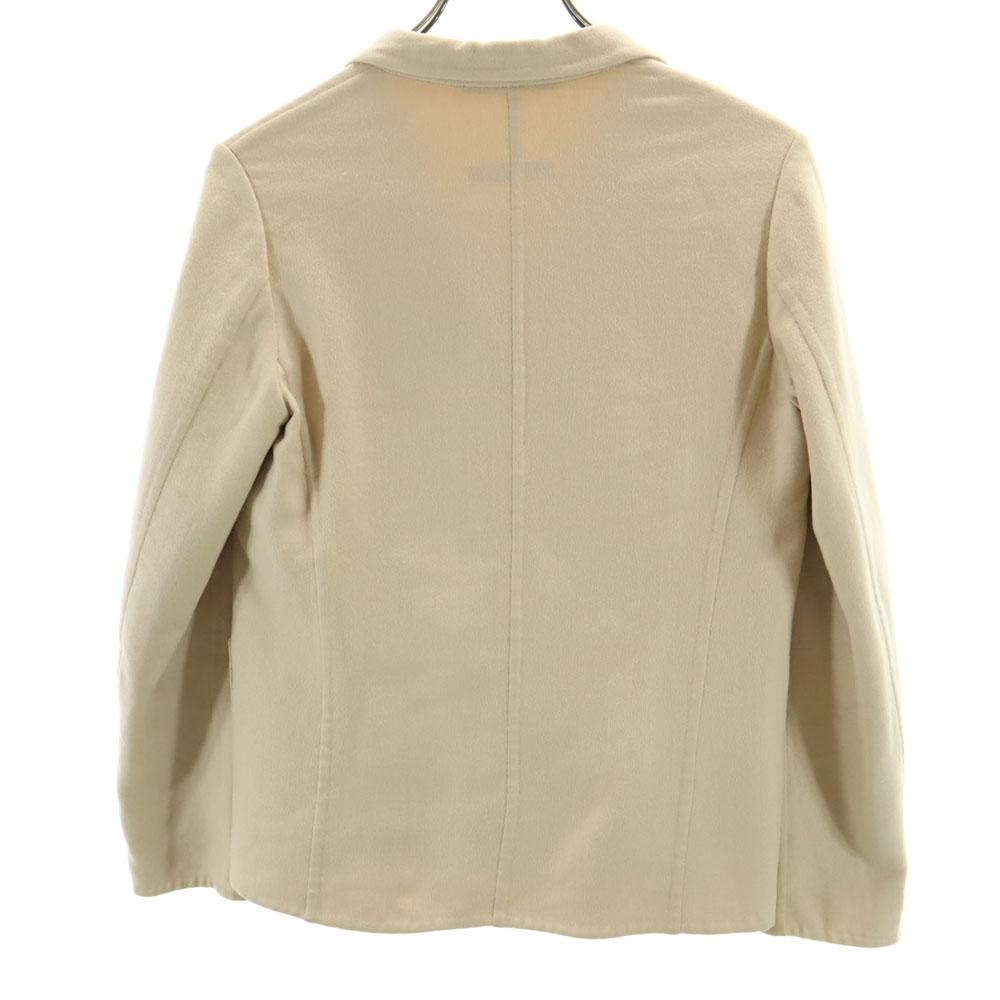 JIL SANDER Made in Italy 100% cashmere blazer 36 beige Jacket Formal Women Used
