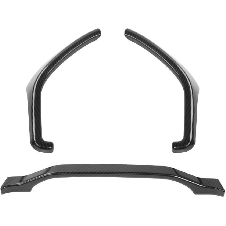 Voodonala Carbon Fiber Grain Dashboard Trim for 2015-2020 Ford F150 F250 F350 Super Duty