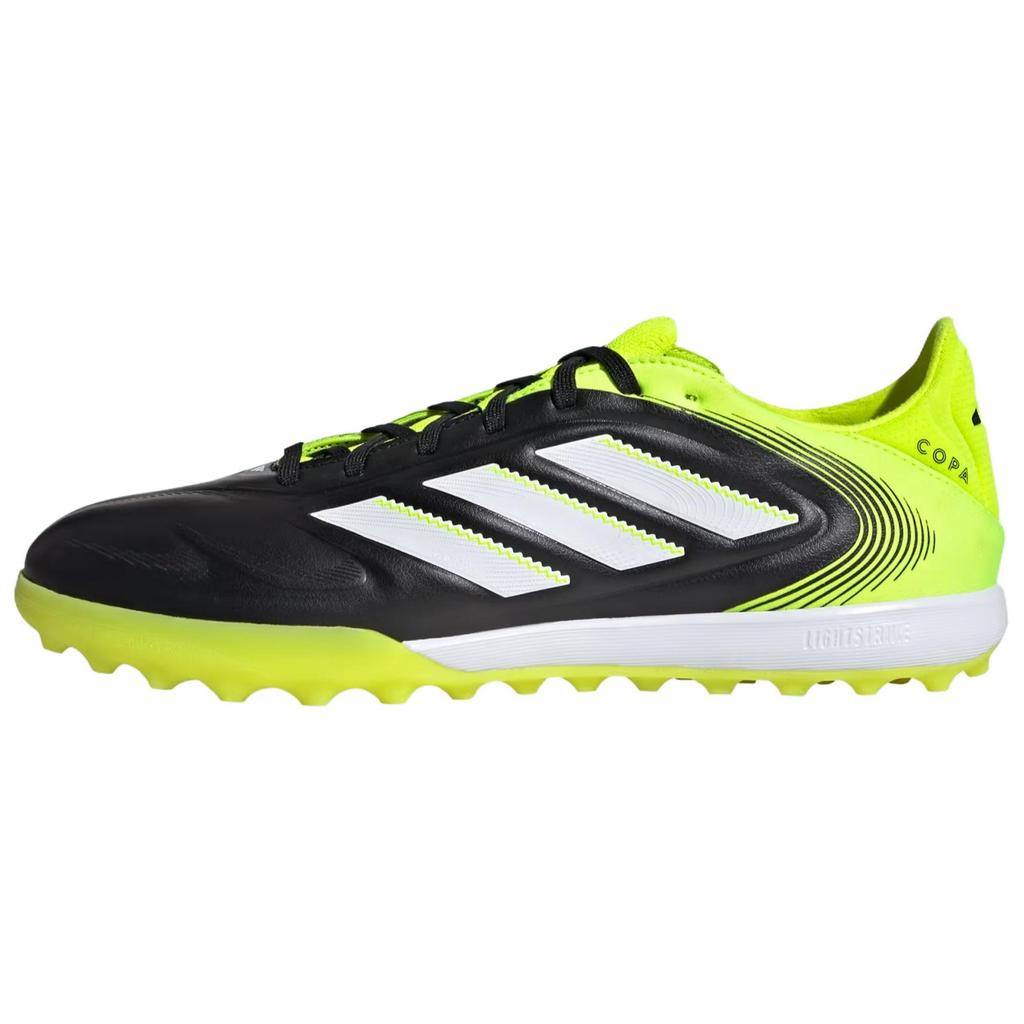 Adidas Copa Pure 3 Pro Comfortable Versatile Durable Soccer Shoes Men Soccer Shoes Black Yellow JR2834