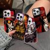 Horror Anime Hellsing Phone Case For IPhone 17 16 15 14 13 12 11 Pro Max Plus Pro Colorful Shell