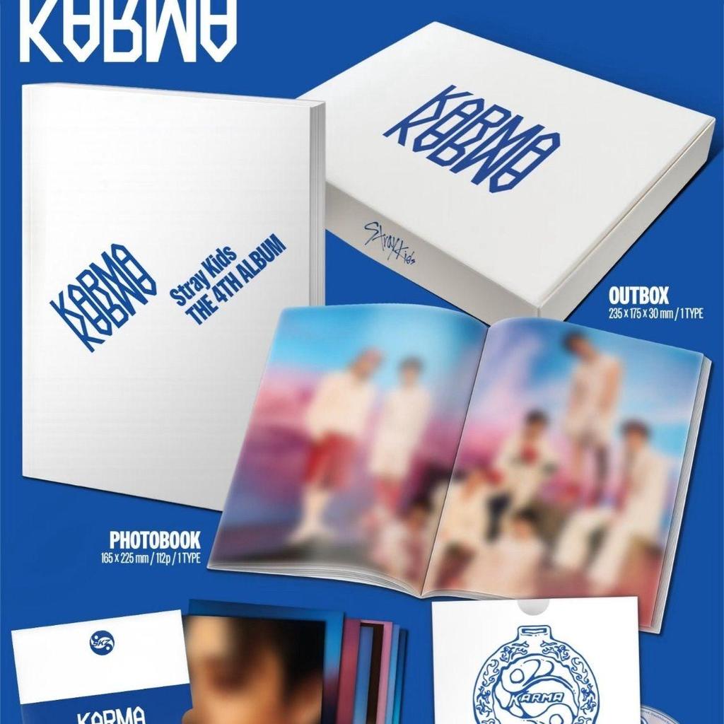 Stray Kids KARMA štvrtý album (darček na predobjednávku v cene)