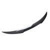Rear Trunk Spoiler Enhanced Aerodynamics M4 Style Carbon Fiber Look Trunk Lid Spoiler Wing for 3