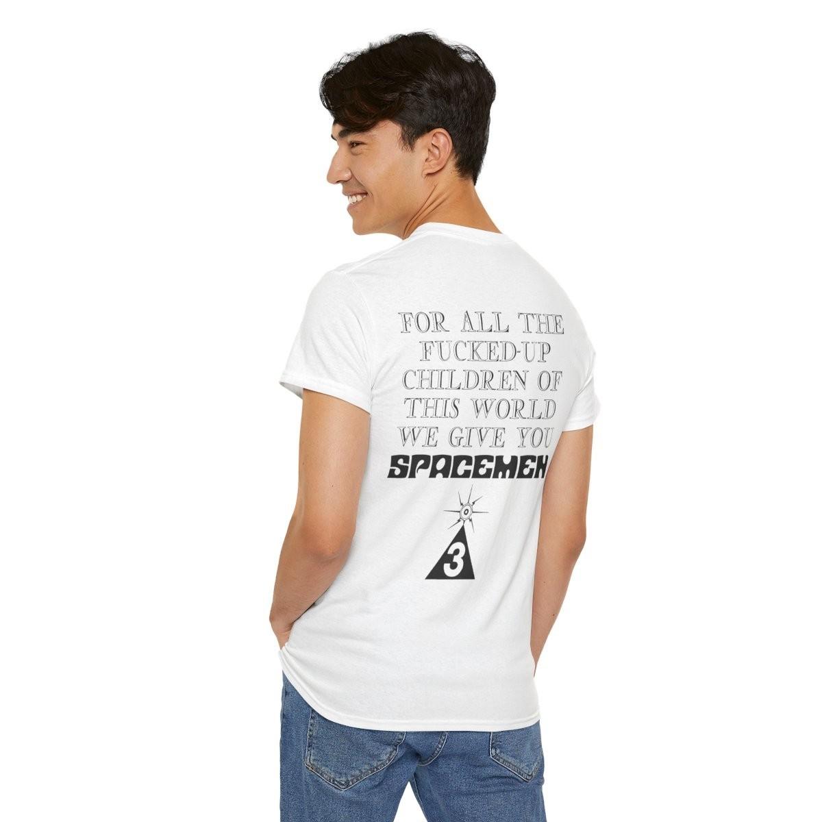 Spacemen 3 T-Shirt, For All the F Up Children.. Neu, Ride. Back print 3XL