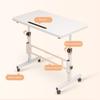 Standing Desk Adjustable Height Mobile Stand Up Desk with Wheels for Home Office