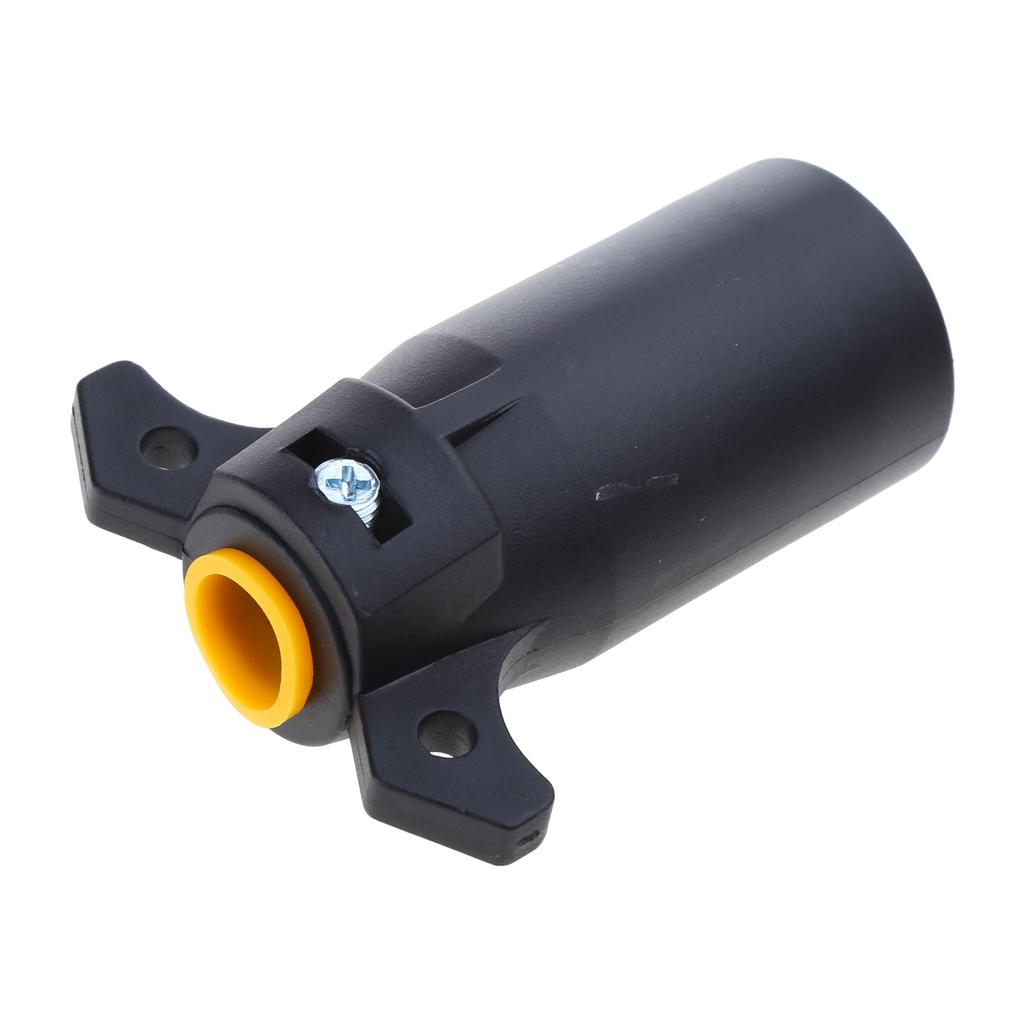 Vehicle-Side 7-Pin RV Blade Trailer Wiring Harness Connector