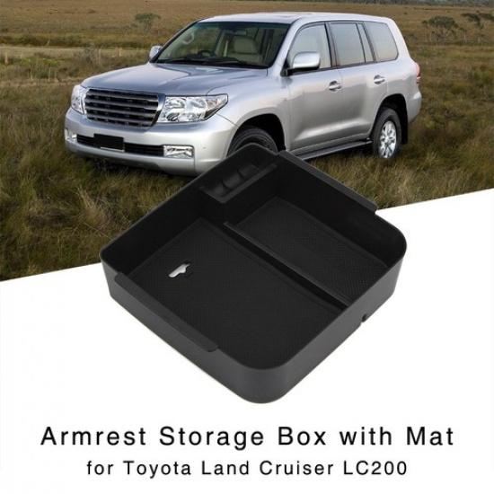 Armrest Storage Box for Toyota Land Cruiser LC200 2008- Central Console Tray