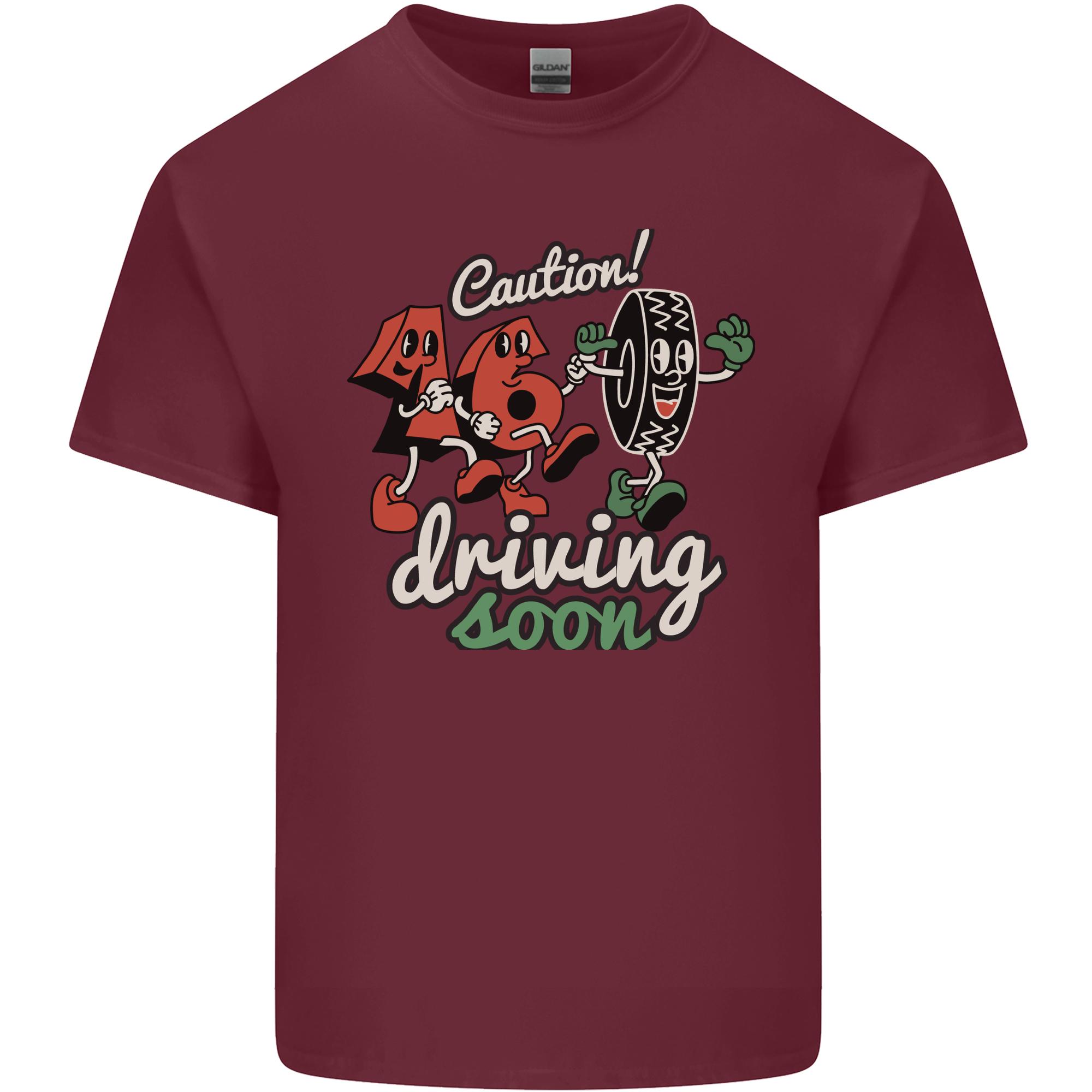 Driving Soon New Driver 16th Birthday Learner Unisexs Light Cotton TShirt S