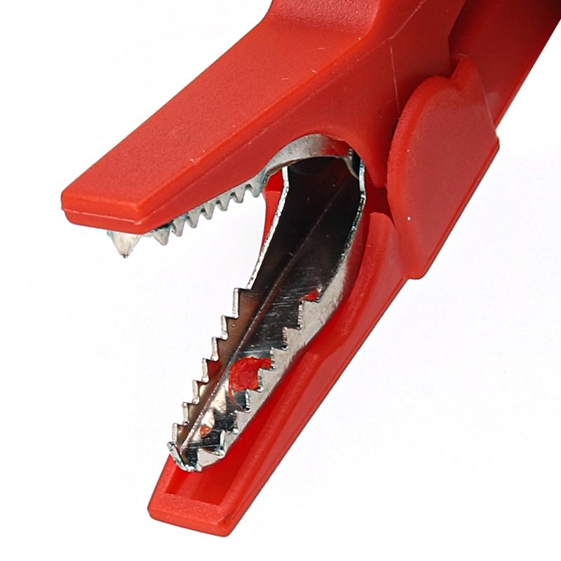 4Pcs/Set 55MM Alligator Clip + Banana Plug, Test Probe With 4mm Banana Plug Cable Clips Socket Battery Red Black