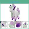 Pokemon Ponyta Einhorn Plüschtier Figur Perfektes Geburtstags- oder Weihnachtsgeschenk für Kinder