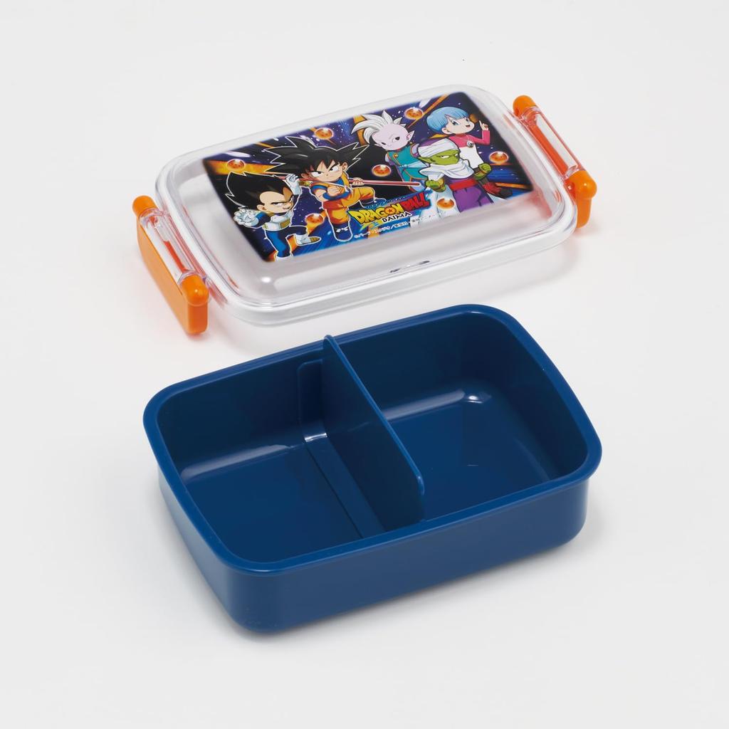 Skater Kids Bento Box 450ml Dome Lid Fluffy Serving Lunch Box 1 Tier Japan Dragon Ball Daima Boys RBF3ANAG-A