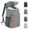 18L Tragbare Thermos-Lunchtasche Lebensmittelbox Langlebige Wasserdichte Kühlbox Eisisolierte Tasche Camping Abendessen Aufbewahrung Oxford Rucksack