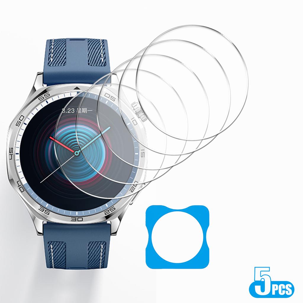 New 1-5PCS Easy Install Tool Screen Protector For Huawei Watch GT6 41 46mm Tempered Glass Film for GT6Pro 46mm Accessories