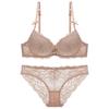 European and American small breasts gather underwear, showing big, thin, thick, sexy lace bra, closed breasts, upper support underwear set