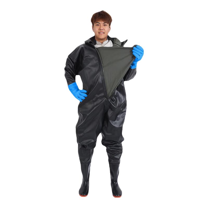 

Водонепроникний костюм-бродіння Xi Huang з чоботами на все тіло 39