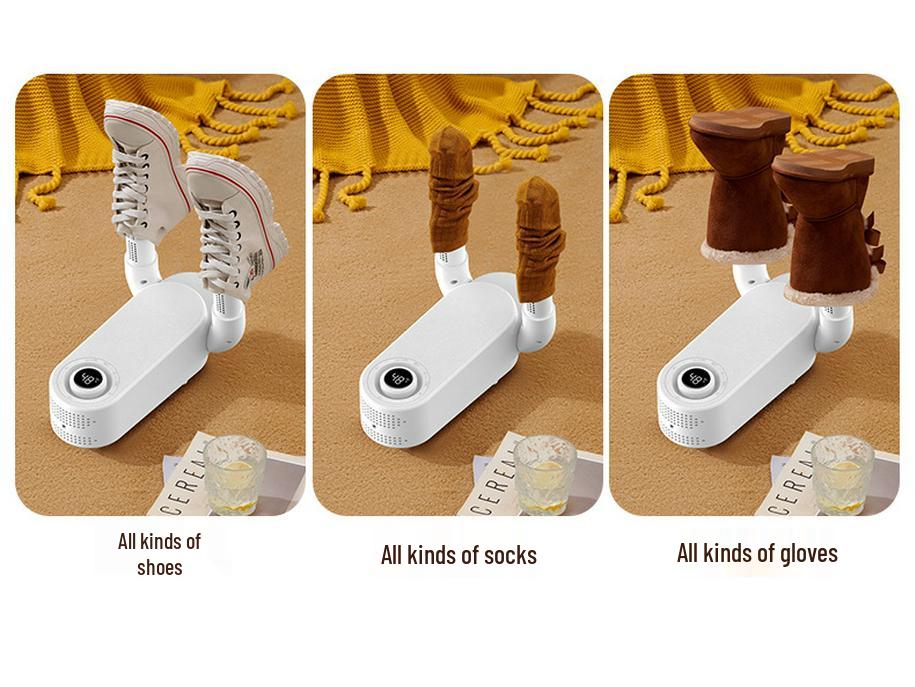 Household Smart Timer Shoe Warmer and Dryer