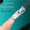 Slanted Edge Cuticle Nippers & Foldable Nail Clippers Set
