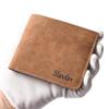Men's Ultra-Thin Short Leather Wallet: Lightweight, Soft Billfold with Multi-Card Slots