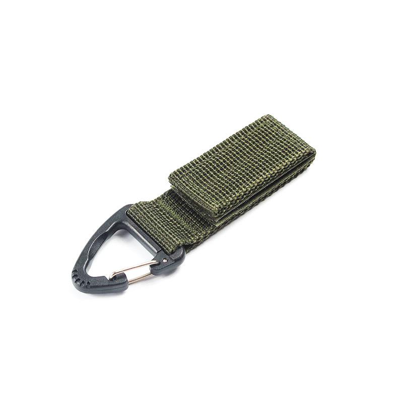 3 PCS Tactical Molle Belt Keeper Webbing Clip Keychain Holders Backpack Carabiners Hook Water Bottle Hanger Key Ring Clasp Clip