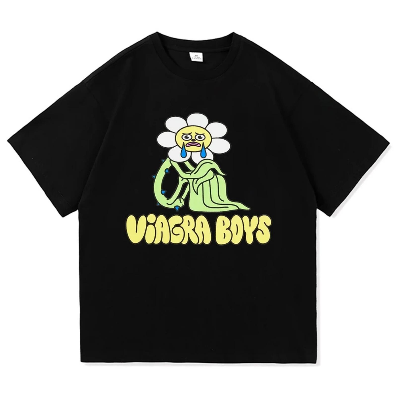2025 New Album Viagra Boys TShirt Viagra Boys Clothing Retro Harajuku High Quality Clothes Cotton TShirts Day Gifts S