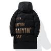 Übergröße 4XL-10XL Mode lange Parkas für Herren im Winter Übergröße Oberbekleidung mit Kapuze lässig locker dick warm Wintermantel