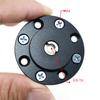 Wall Mount 1/4 3/8 Hole Fixed Base Magic Arm Articulating Friction Adapter for Webcam Projector Monitor LED Flash Light Bracket