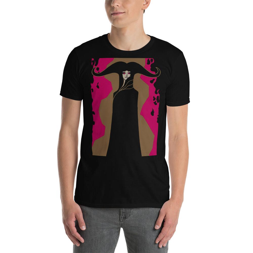 Belladonna Satanic Satanism Witch Anime Style Short-Sleeve Unisex T-Shirt