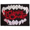 My Chemical Romance The Black Parade Logo Woven Fangs Iron On Patch