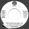7inch Record PEABO BRYSON  Theres Nothin Out There 769612 ELEKTRA 1985 US SoulFunk Used