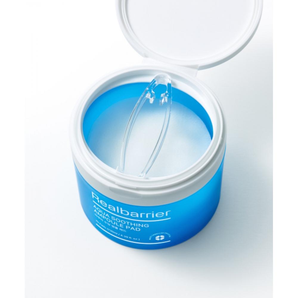 Real Barrier Aqua Soothing Ampoule Pad 70 Sheets