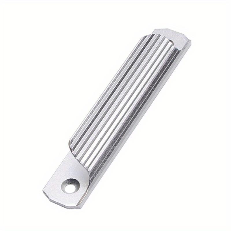2 st Skjutdörrshandtag Aluminiumlegering Drag-Tryck Dörrhandtag Fönster Garderob Balkongdörrhandtag Möbelbeslag