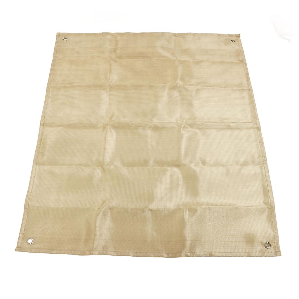 Camping Fireproof Cloth Fiberglass Prevents Scald Flame Retardant Insulation Mat for Outdoor Camping Picnic BBQ
