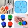 Phone Grip Silicone Mold Holographic Phone Holder Resin Mold Epoxy Jewelry Mold for Casting Badge Reel Keychain Hairclip