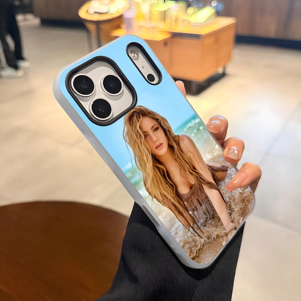 Singer Famous S-Shakira Phone Case For IPhone 17 Air 16 E 15 14 Plus 13 12 11 Pro Max Jelly 2 In 1 Protective Case