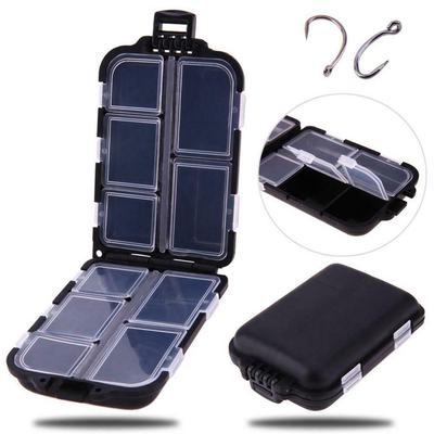 Fishing Tackle Storage Box Case With10 Compartments