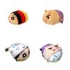 Authentic Shinchan Plush Figure Keyring, Cute Animal Design, Short Plush Material, Bag Accessory, 9cm Height