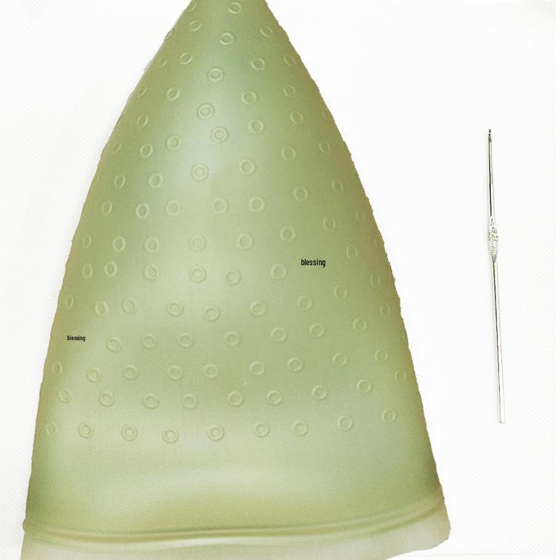 Silicone Highlight Cap and Needles for Salon Hairdressing