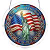 Acrylic Puzzles Curtain Decoration DIY Suncatcher Puzzle Kits with Chain for Women Men Mom Birthday Gift Home Decor