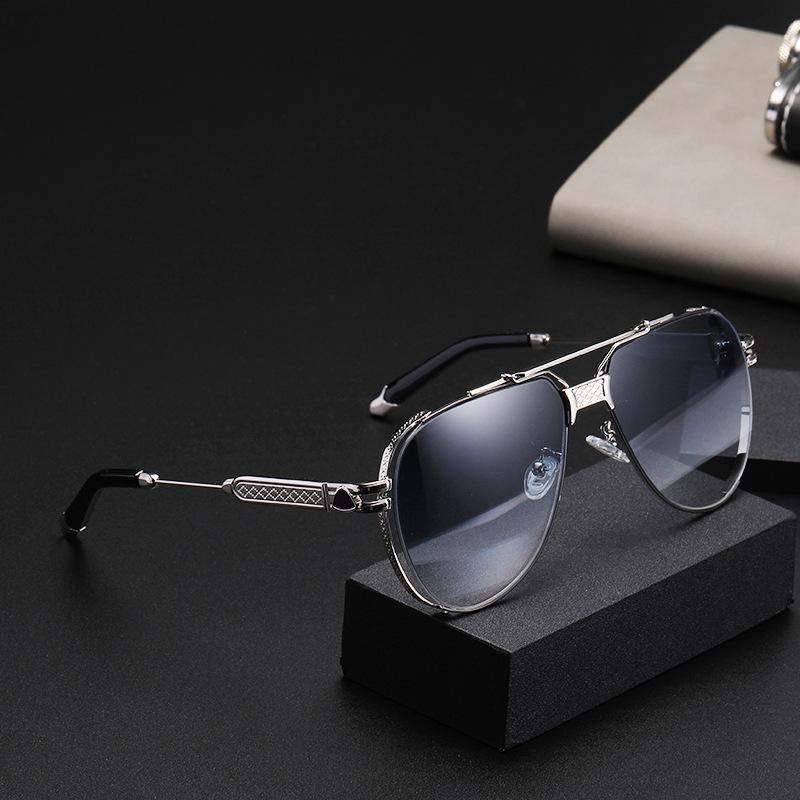Double Beam Toad Glasses Men'S Punk Style Sunglasses Outdoor Sports Sunglasses Sunglasses