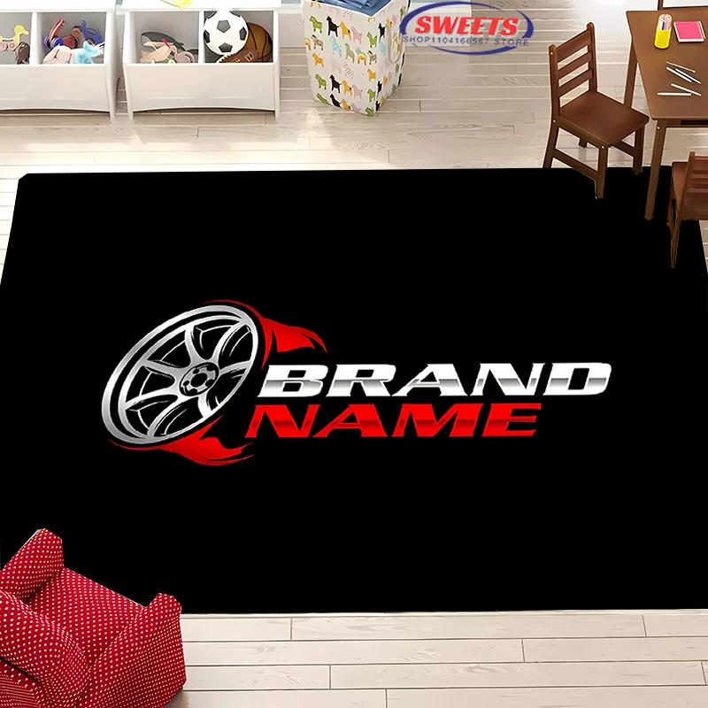 

Funny Sports Car Wheel Carpet for Living Room Bedroom Hallway Long Strip Anti-slip Soft Area Rug Sofa Doormat Home Mat Nice Gift 40x60cm (16x24in)